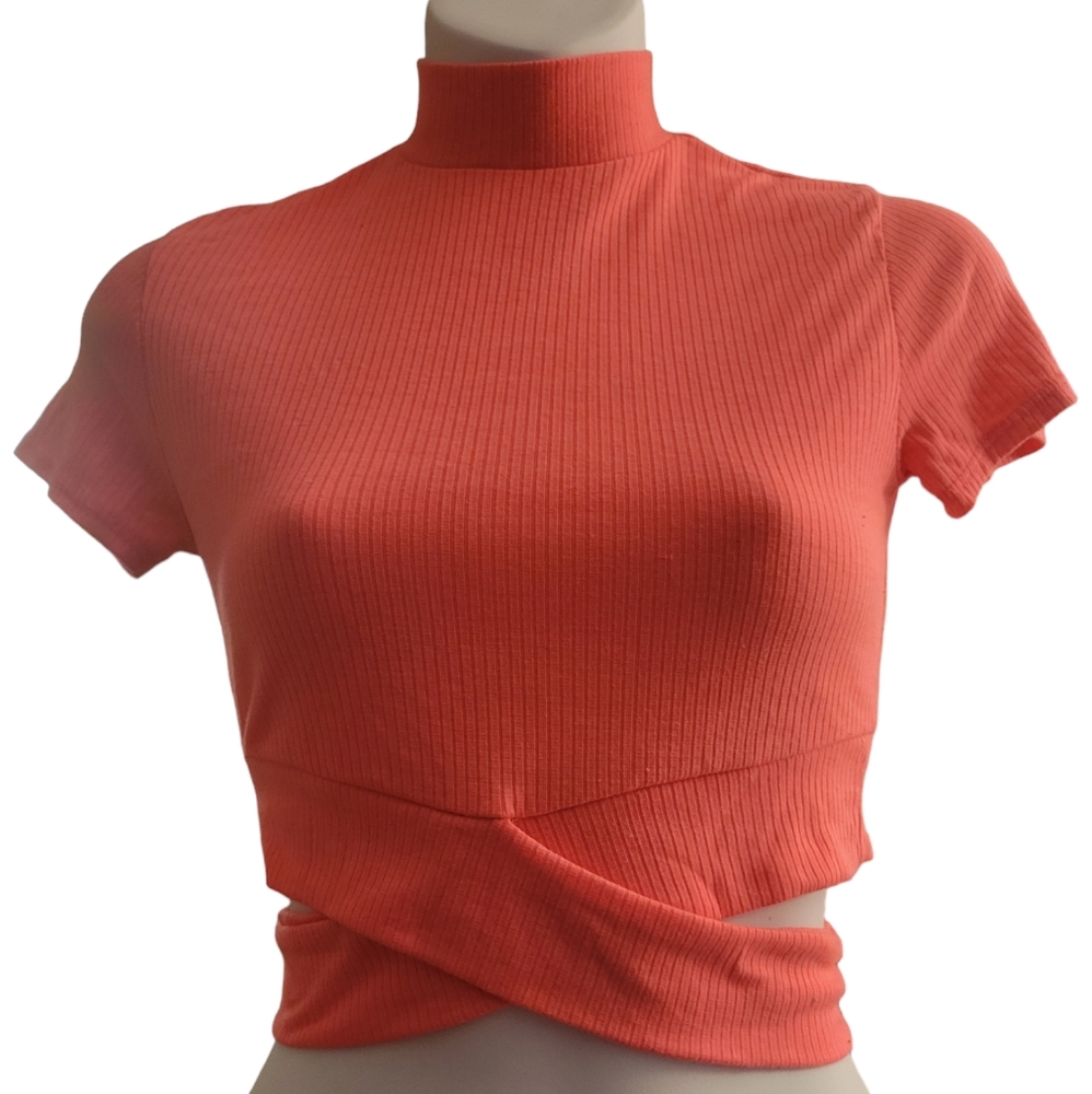 PINK CROP TEE
